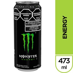 Bebida Energizante Monster Energy 473 ml