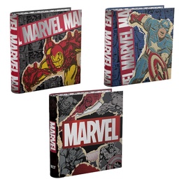 Carpeta Escolar Mooving 3x40 Marvel Surtido 1 Unidad