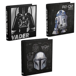 Carpeta Escolar Mooving 3x40 Star Wars Surtido 1 Unidad