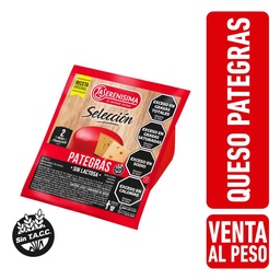 Queso Pategrás La Serenísima - Unidad Aprox. 340g