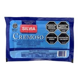 Queso Cremoso Fraccionado Silvia 1kg