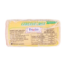 Leberwurst Cebolla Verdeo Friolim . 1 Kgm