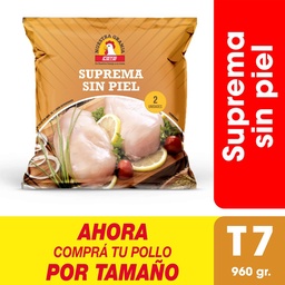 Supremas Sin Piel x uni (960 gr) Refrigerados