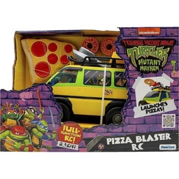 Vehículo Radio Control Tortugas Ninja Pizza Blaster 22 cm