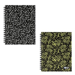 Cuaderno Mooving Espiral 16x21 Tapa Dura 80Hj 47 Street Surtido 1 Unidad