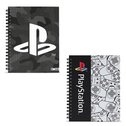 Cuaderno Mooving Espiral16x21 Tapa Dura 80Hj Play Station Surtido 1 Unidad