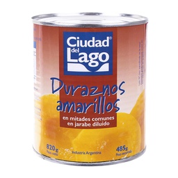 Durazno Ciudad Del Lago Lata 820 gr