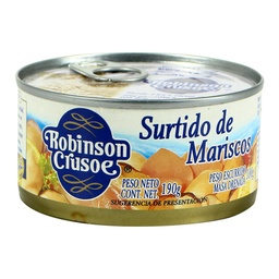 surt.mariscos Al Natural Robinson Cr Lat 190 grm