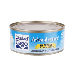 Atun Al Natural Ciudad Del Lago en Trozos Lata 170 gr