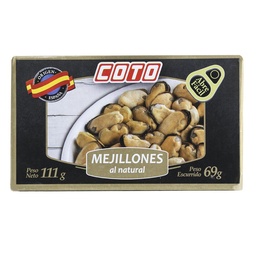 Mejillones Natural Coto Fra 111 grm