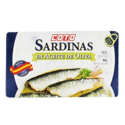 Sardina en Aceite Coto Oliva Lata 115 gr