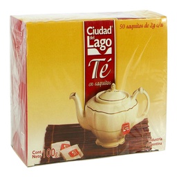 Té Ciudad Del Lago Caja 50 Saquitos