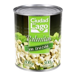 Palmitos en Trozos Ciudad Del Lago Lata 800 gr