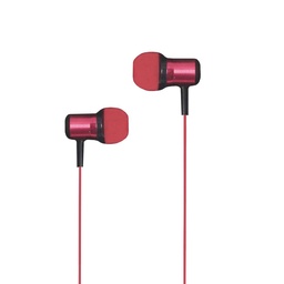 Auriculares Top House E51p Negro y Rojo