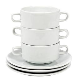 Taza Cons C/asa 320 cc Blanco Actualite