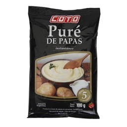 Pure de Papas Instantáneo Coto 100gr