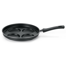 Sarten 4 Huevos Antiadherente Línea Gourmet Multiflon  26 cm Gris