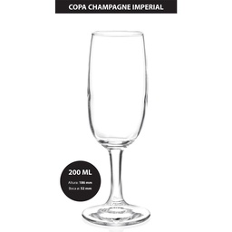 Copa Imperial Globet Champagne 200ml