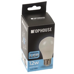 Lámpara Led Bulbo Top House Fria 12 W E27   Caja 1 Unidad