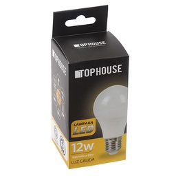 Lámpara Led Bulbo Top House Calida 12 W E27   Caja 1 Unidad