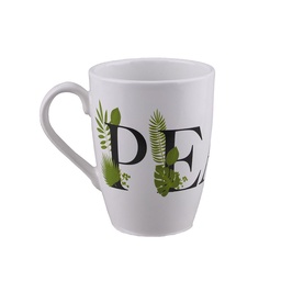 Jarro Mug Letras Pea 295 ml