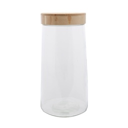 Frasco con Tapa de Bamboo 2200ml