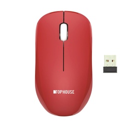 Mouse Top House Wireless Ms66gt Rojo