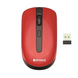 Mouse Top House Wireless Ms989gt Rojo