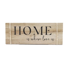 Cuadro Placa Home 15 x 40 cm