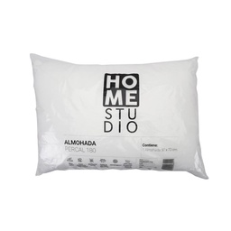 Almohada Percal de 180 Hilos Color Blanco 50x70 cm