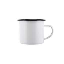 Jarro Mug Enlozado Blanco