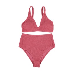 Traje de Baño Mujer Bikini Texturada Coral Talle S