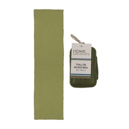 Toallon Microfibra Box Verde 30x100 cm