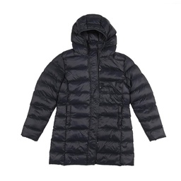 Campera Nene/a Colegial Larga  Negra Talle 8