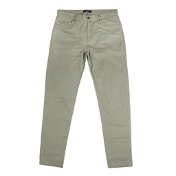 Pantalon Hombre de Gabardina 5 Bolsillos Color Verde Talle 40 . . .