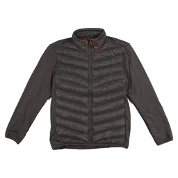 Campera Hombre Clasica Neopren Gris Talle 38