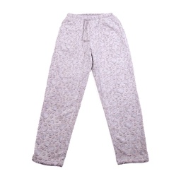 Pantalon Flannel Estampado Rosa Gris Talle Xxl