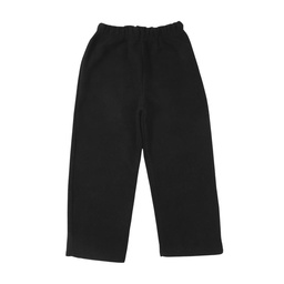 Pantalon Niño/a Polar Liso Negro Talle 1