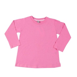 Remera Nene/a Manga Larga Lisa Fucsia Talle 1