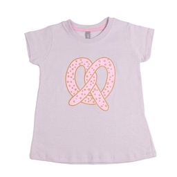 Remera Niña/o Mc Estampada Lila T4 . . .