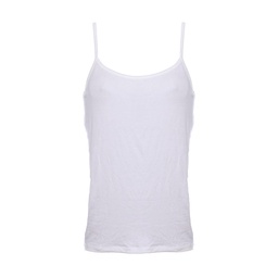 Musculosa Dama Bretelera Lisa Crudo Talle Xl