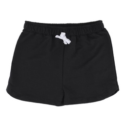 Short Niño/a Sin Bolsillos Liso Negro Talle 10