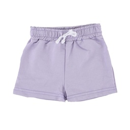 Short Niño/a Sin Bolsillos Liso Lila Talle 1