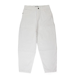 Pantalon  Dama  Gabardina Blanco Talle 30