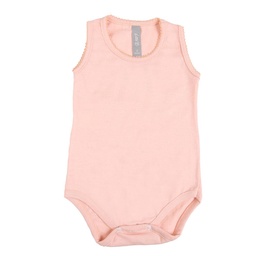 Body Bebe/a Sm Liso Rosa T6m