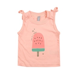 Musculo Bebe/a Estampada Coral T3m