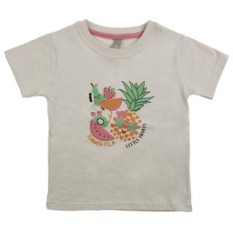 Remera Bebe/a Mc Estampada Lila T3m