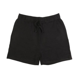 Short Dama Rustico Sin Bolsillos Negro Talle l