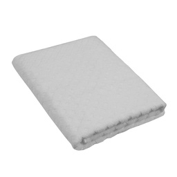 Toallon Felpa Liso Blanco 630gr 90x150 cm