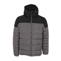 Campera Hombre Bicolor Gris Talle 38